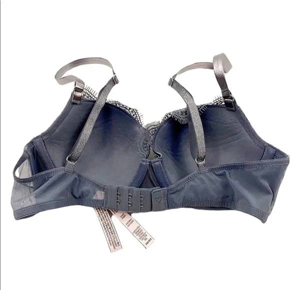 VICTORIA’S SECRET Dream Angels Metallic Lace Bra - Picture 3 of 5